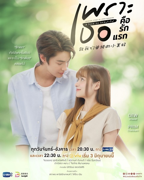 A Love So Beautiful (2024) เพราะเธอคือรักแรก (พากย์ไทย) จบ ไทย